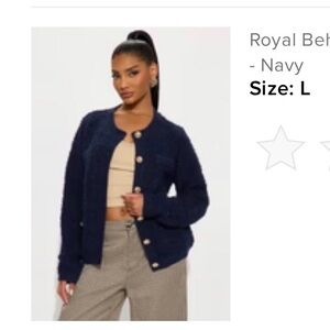 Fashion Nova Navy Blazer